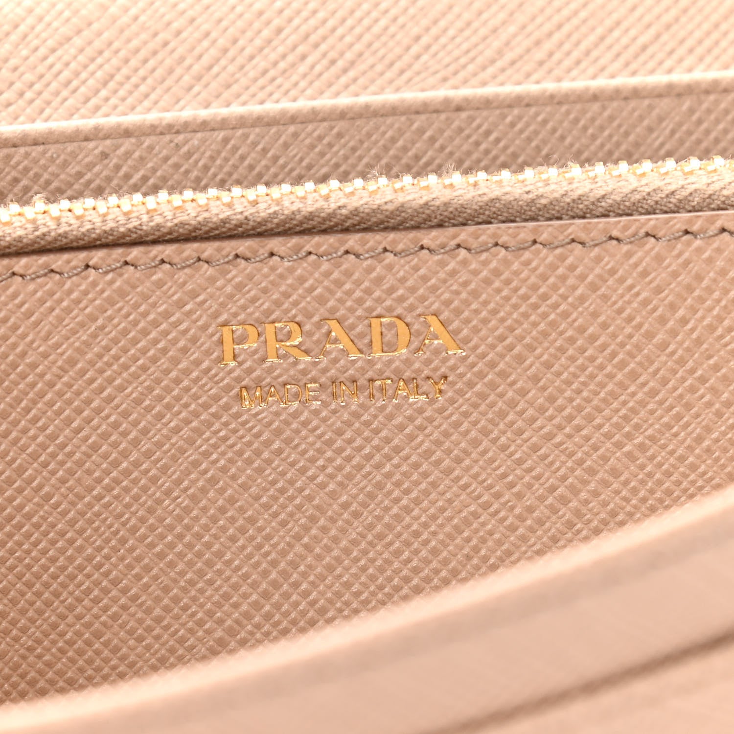 Prada Saffiano Metal Continental Flap Wallet Cammeo 7 of 7