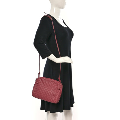 Bottega Veneta Nappa Intrecciato Nodini Crossbody Messenger Rose Pink 3 of 8