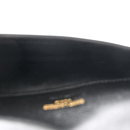 Saint Laurent Smooth Calfskin Monogram Phone Holder Crossbody Black 5 of 12