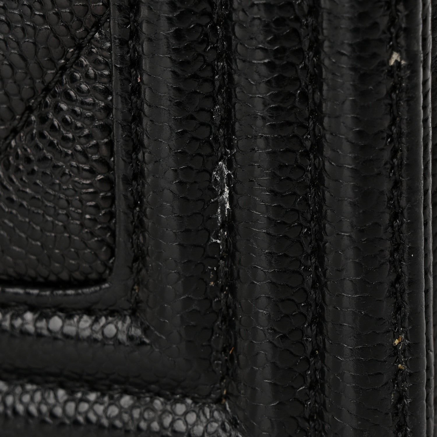 Chanel Caviar Chevron Quilted Small Boy Flap Black 20 of 22