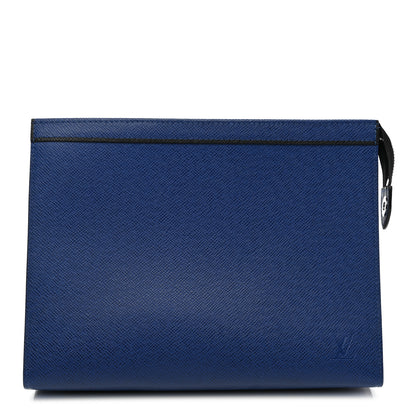 Louis Vuitton Taiga Pochette Voyage MM Cobalt 1 of 9