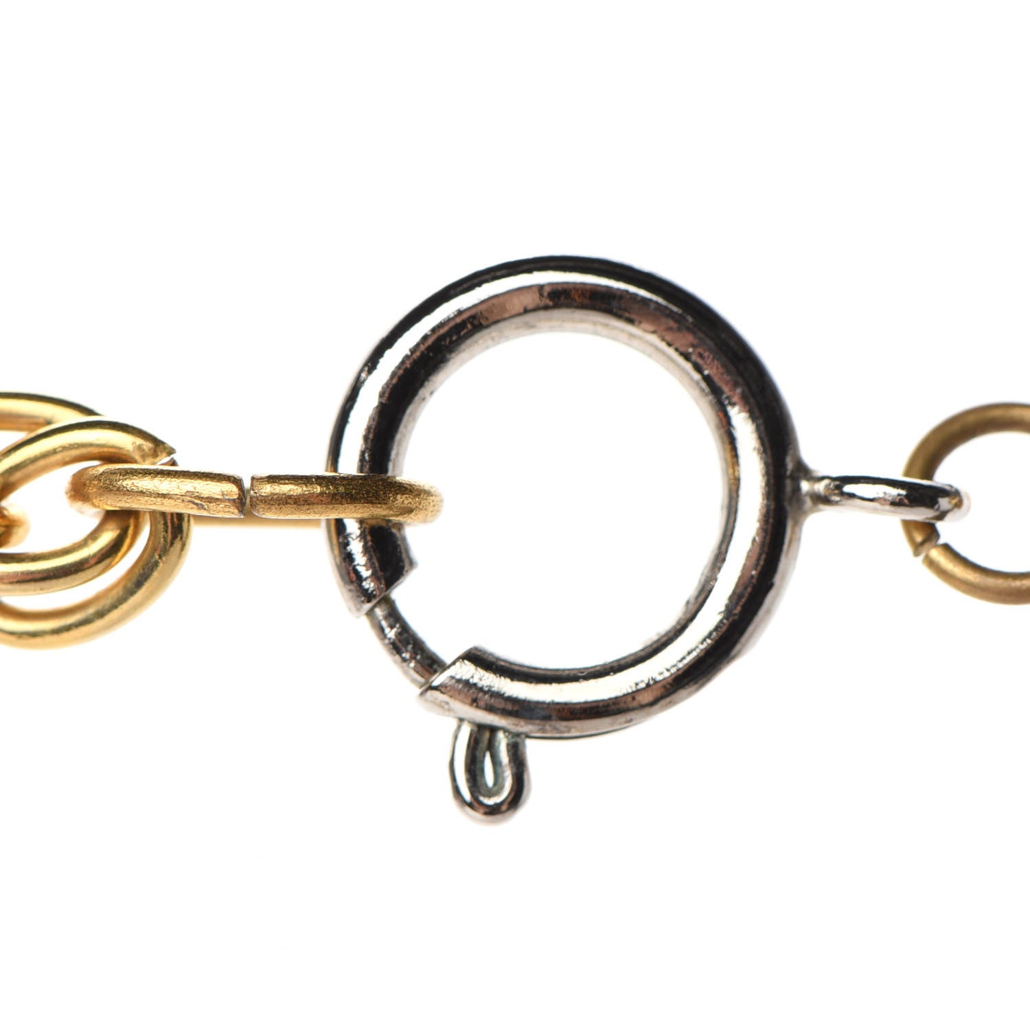 Chanel CC Chain Pendant Long Necklace Gold 7 of 8