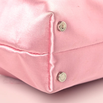Alexander Wang Satin Crystal Heiress Pouch Light Pink 7 of 10