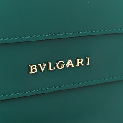 Bulgari Calfskin Serpenti Forever Shoulder Bag Emerald Green 8 of 11