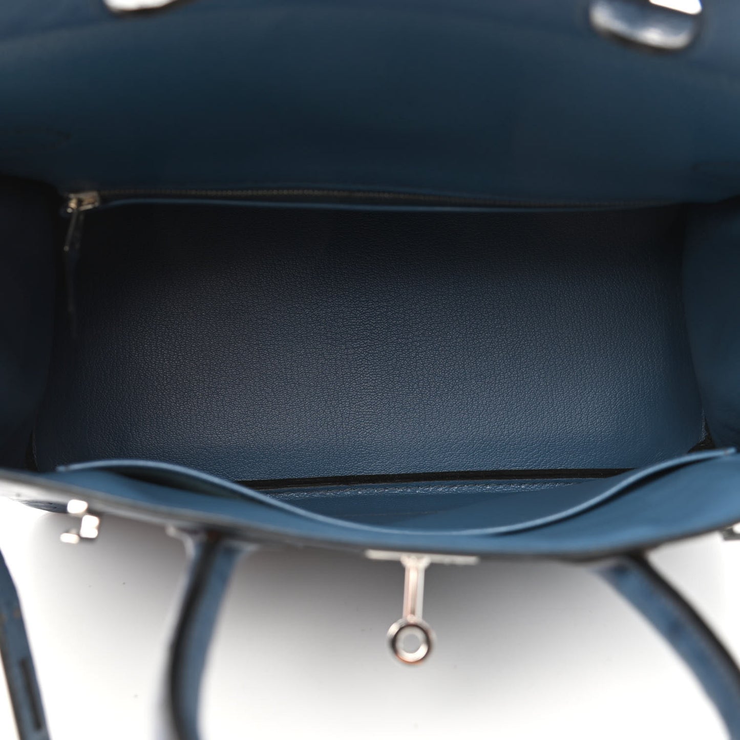 Ostrich Birkin 30 Bleu Roi