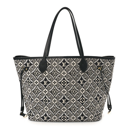 Louis Vuitton Jacquard Since 1854 Neverfull MM Grey 1 of 8