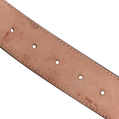 Gucci Imprime Monogram Interlocking G Belt 85 34 Red 3 of 5