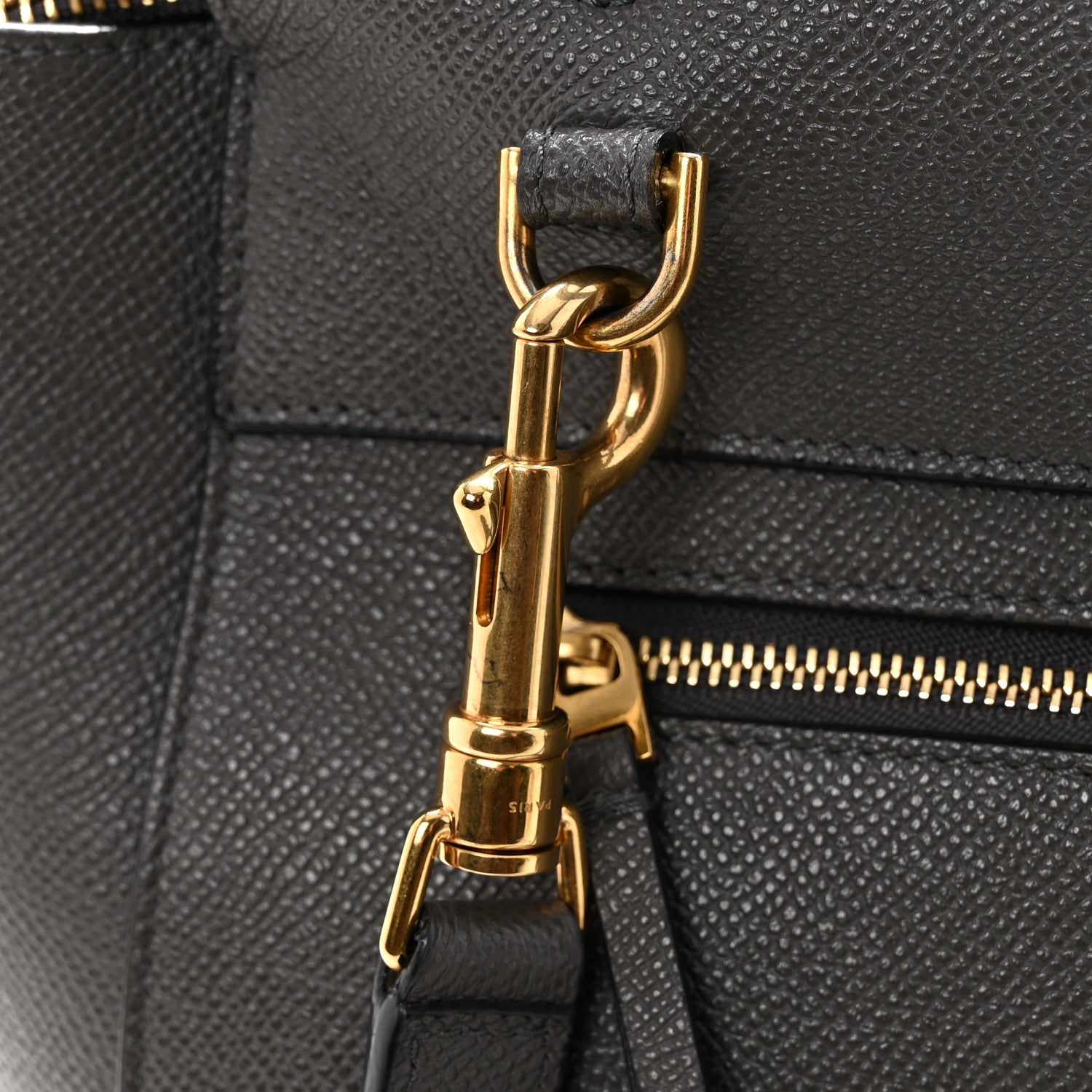 Celine Grained Calfskin Nano Belt Bag Grey 12 of 16