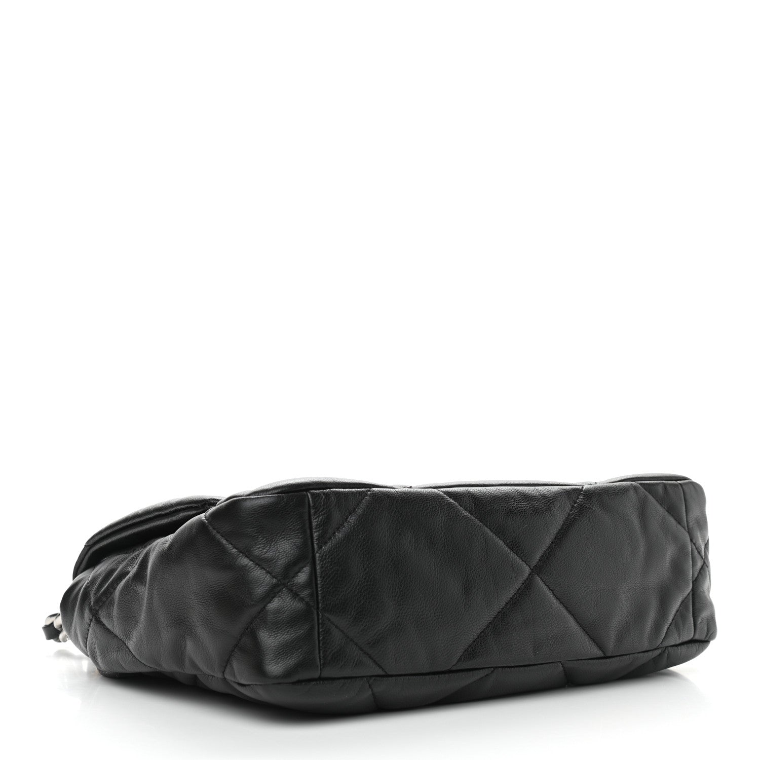 Chanel Goatskin Quilted Medium Chanel 19 Flap Black 4 of 9
