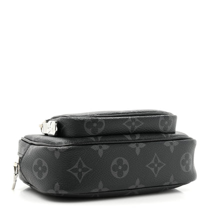 Louis Vuitton Monogram Eclipse Taigarama Outdoor Pouch Black 4 of 8