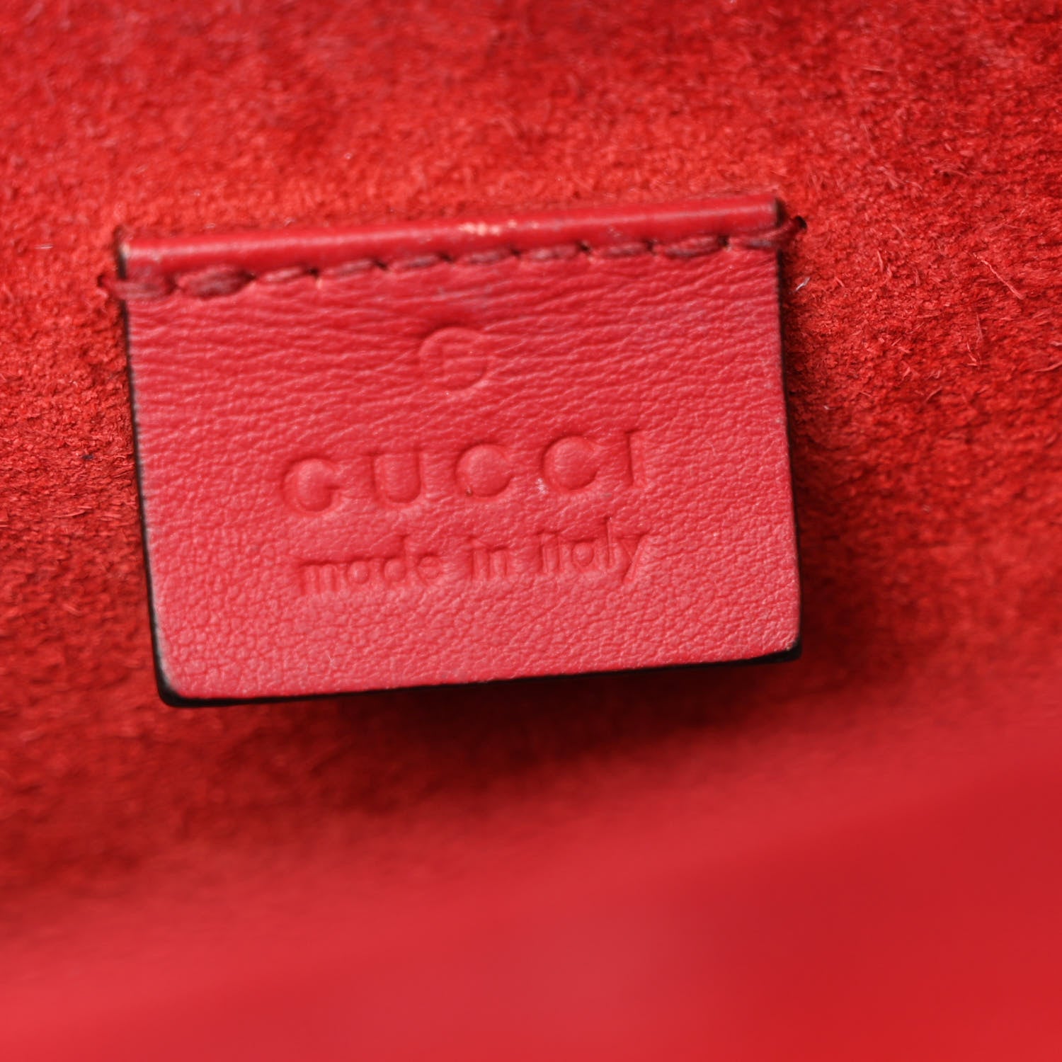 Gucci GG Supreme Monogram Mini Dionysus Shoulder Bag Hibiscus Red 6 of 13