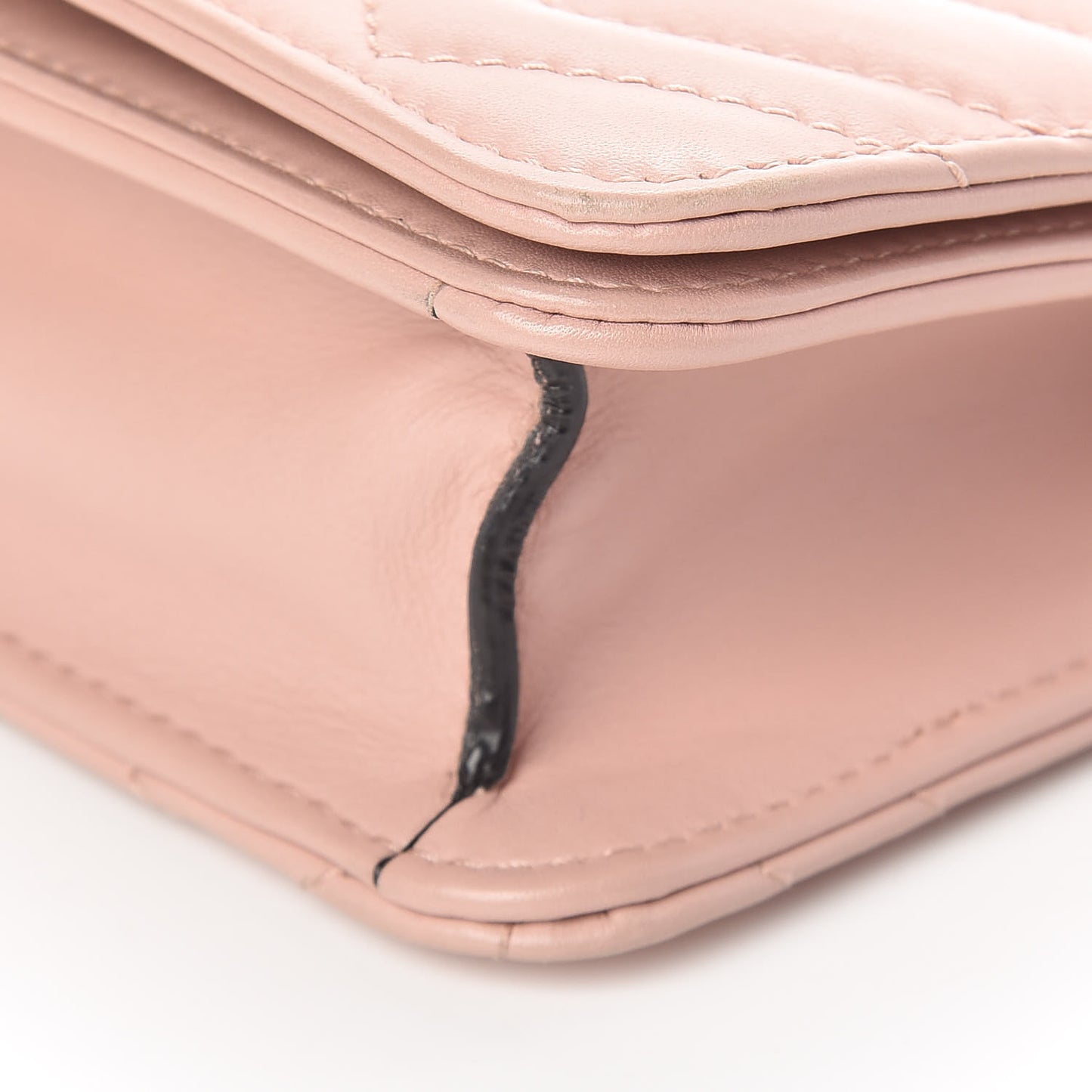 Calfskin Matelasse GG Marmont Mini Bag Perfect Pink