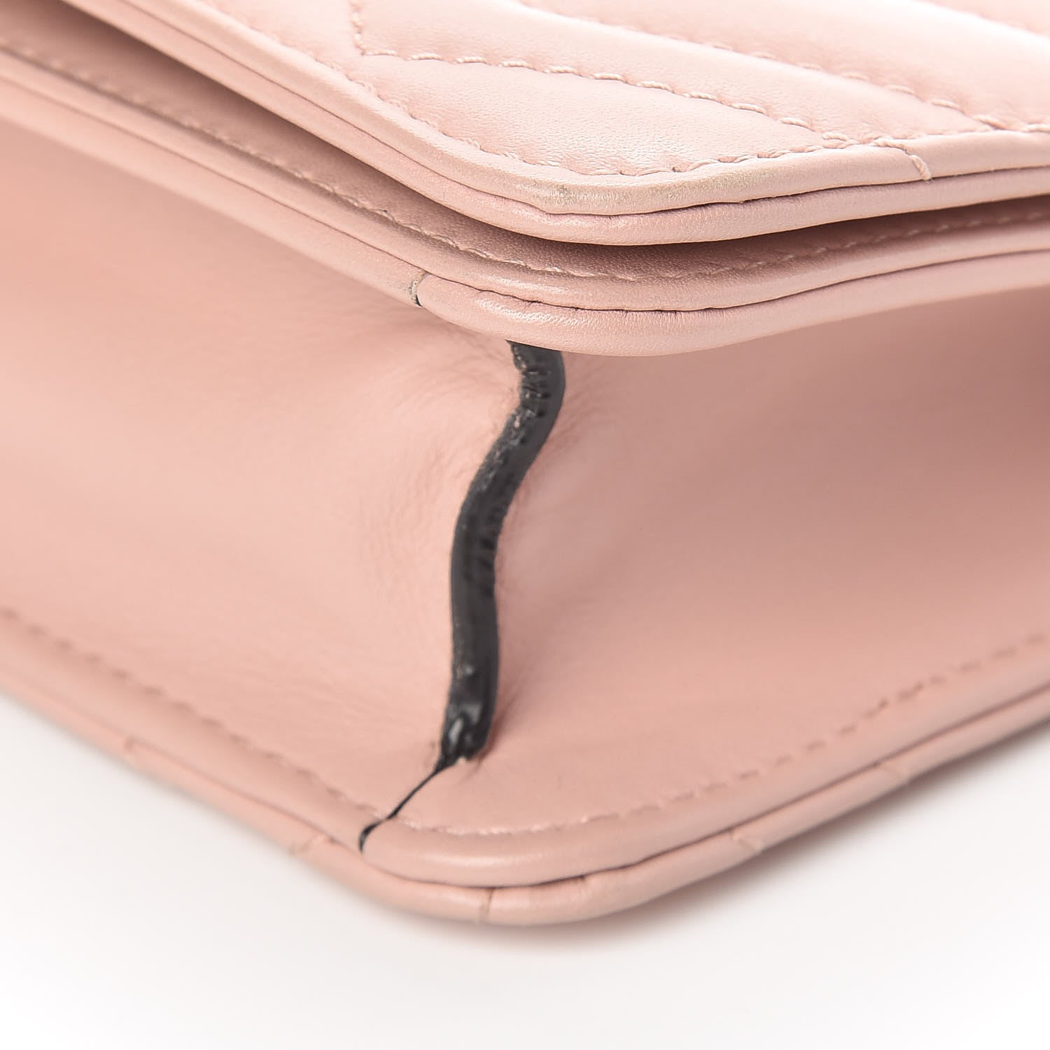 Gucci Calfskin Matelasse GG Marmont Mini Bag Perfect Pink 9 of 10