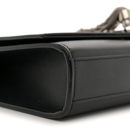 Saint Laurent Smooth Calfskin Medium Classic Monogram Kate Tassel Satchel Black 9 of 13