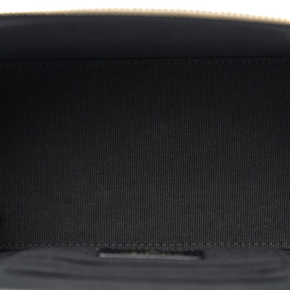 Chanel Lambskin Quilted Small Top Handle Vanity Case With Chain Black 5 of 14