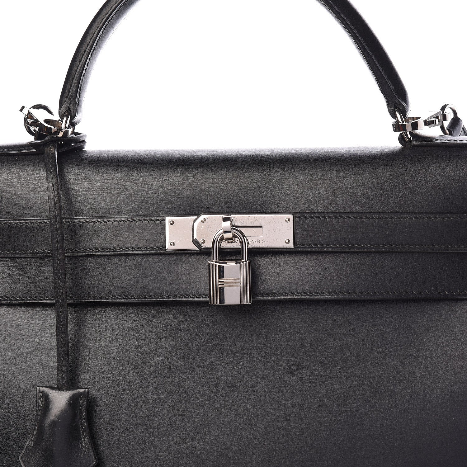 Hermes Box Kelly Sellier 32 Black 8 of 15