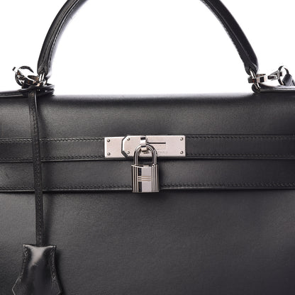 Hermes Box Kelly Sellier 32 Black 8 of 15