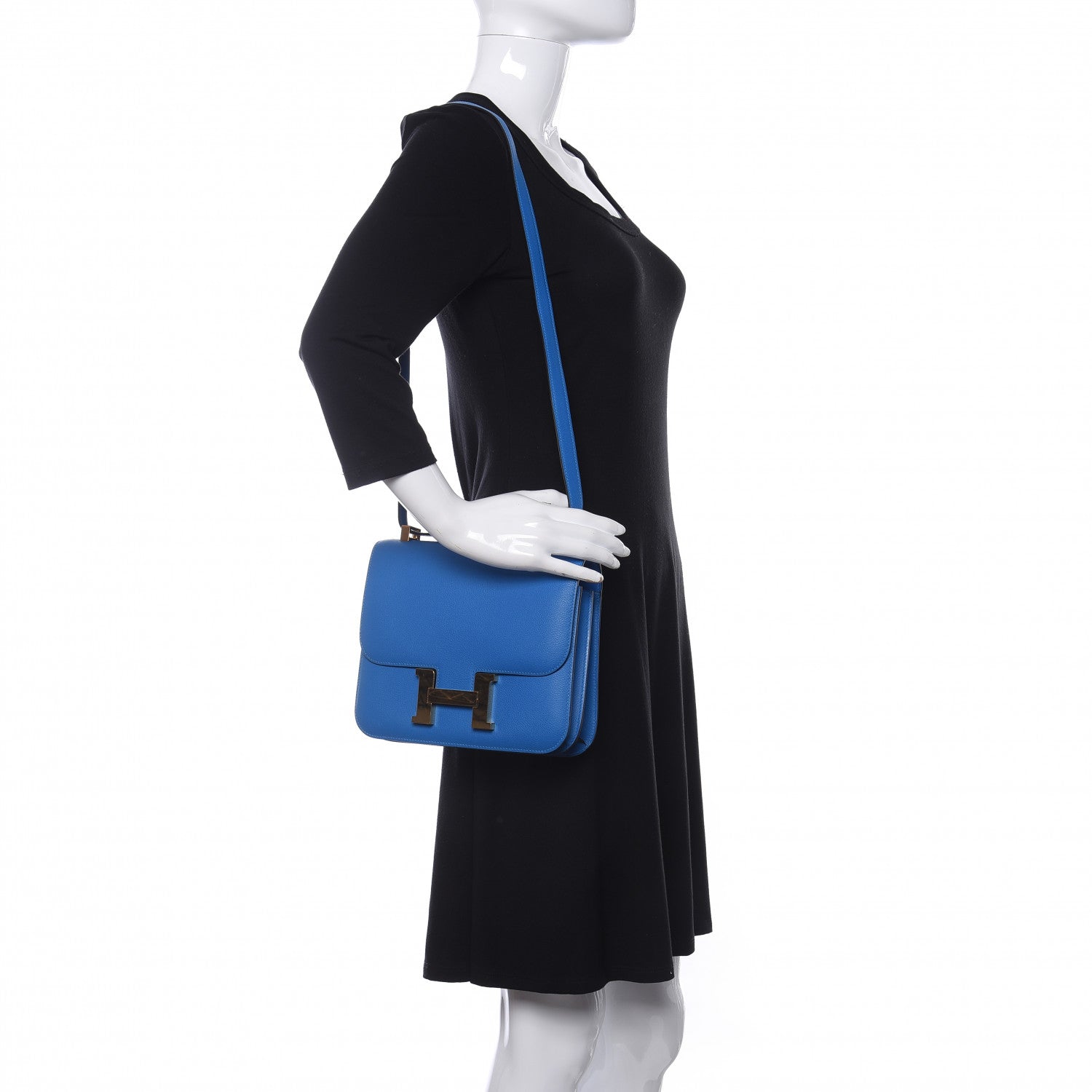 Hermes Evercolor Constance 24 Bleu Hydra 2 of 10