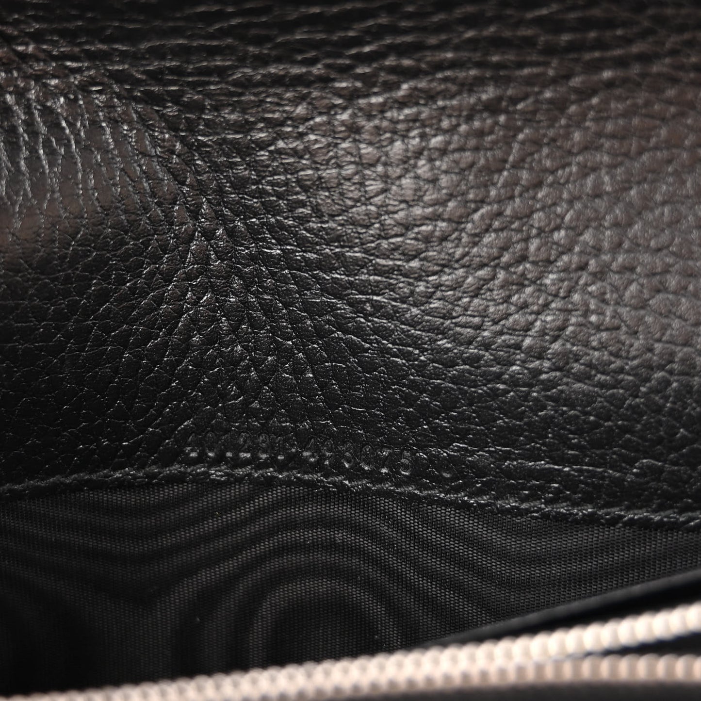 Calfskin Mini Dionysus Chain Wallet Black