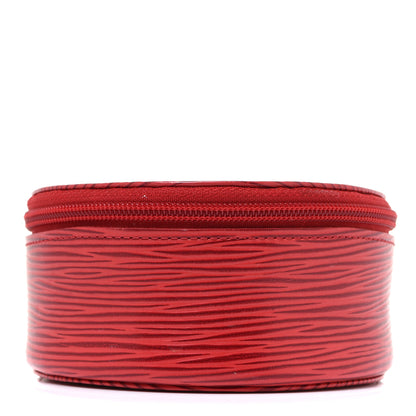 Louis Vuitton Epi Ecrin Bijoux 10cm Jewelry Box Case Red 1 of 9