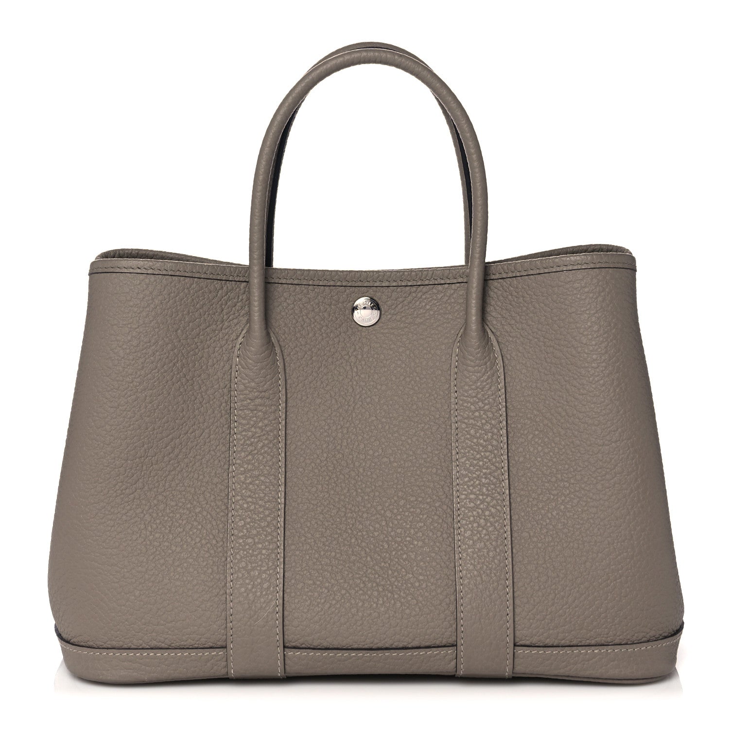 Hermes Vache Country Garden Party 30 TPM Gris Asphalte 1 of 9