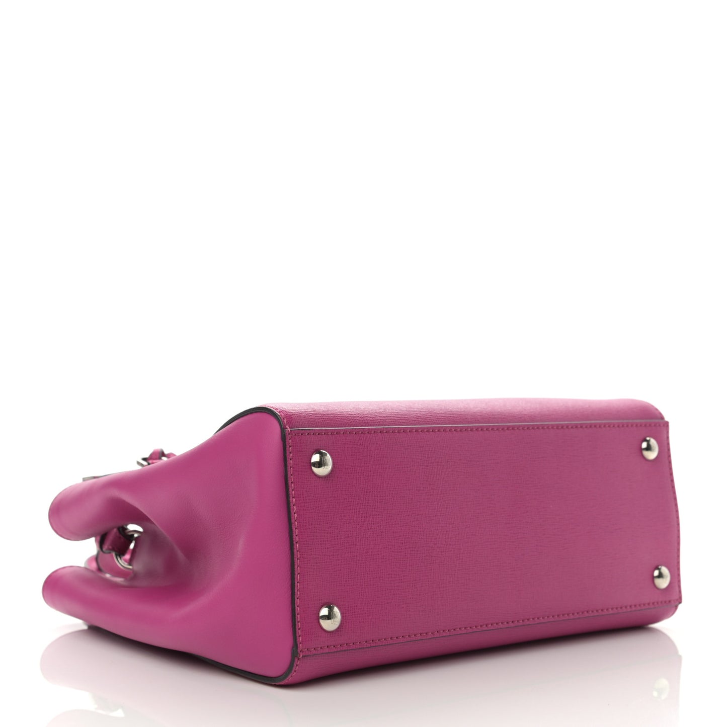 Vitello Elite Petite 2Jours Tote Magenta