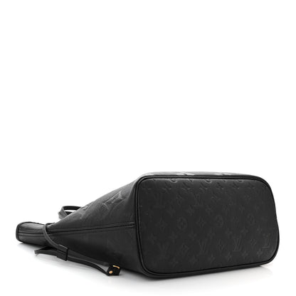 Louis Vuitton Empreinte Monogram Giant Neverfull MM Black 5 of 10