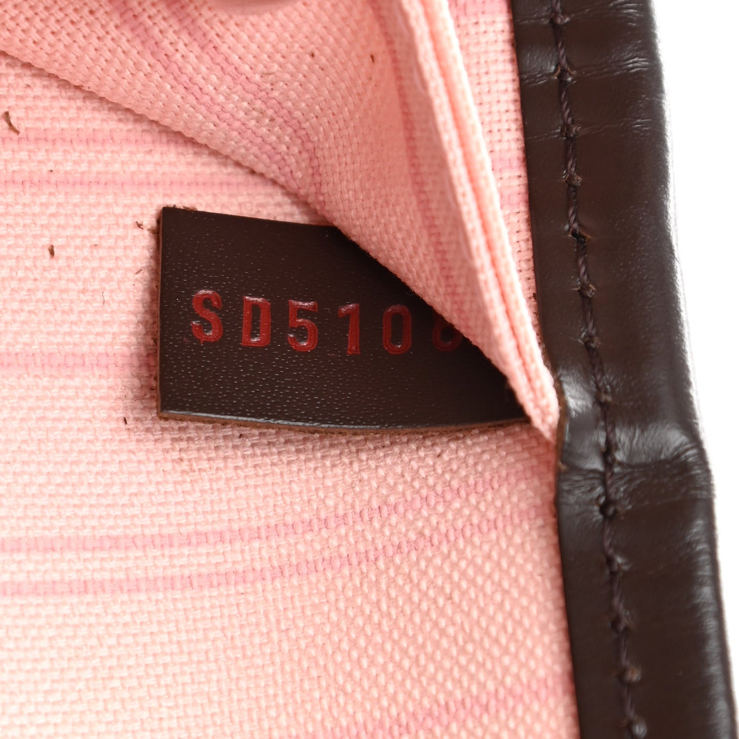 Damier Ebene Neo Neverfull MM Rose Ballerine