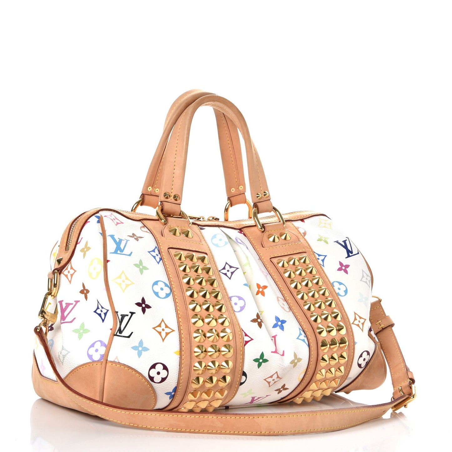 Monogram Multicolor Courtney MM White
