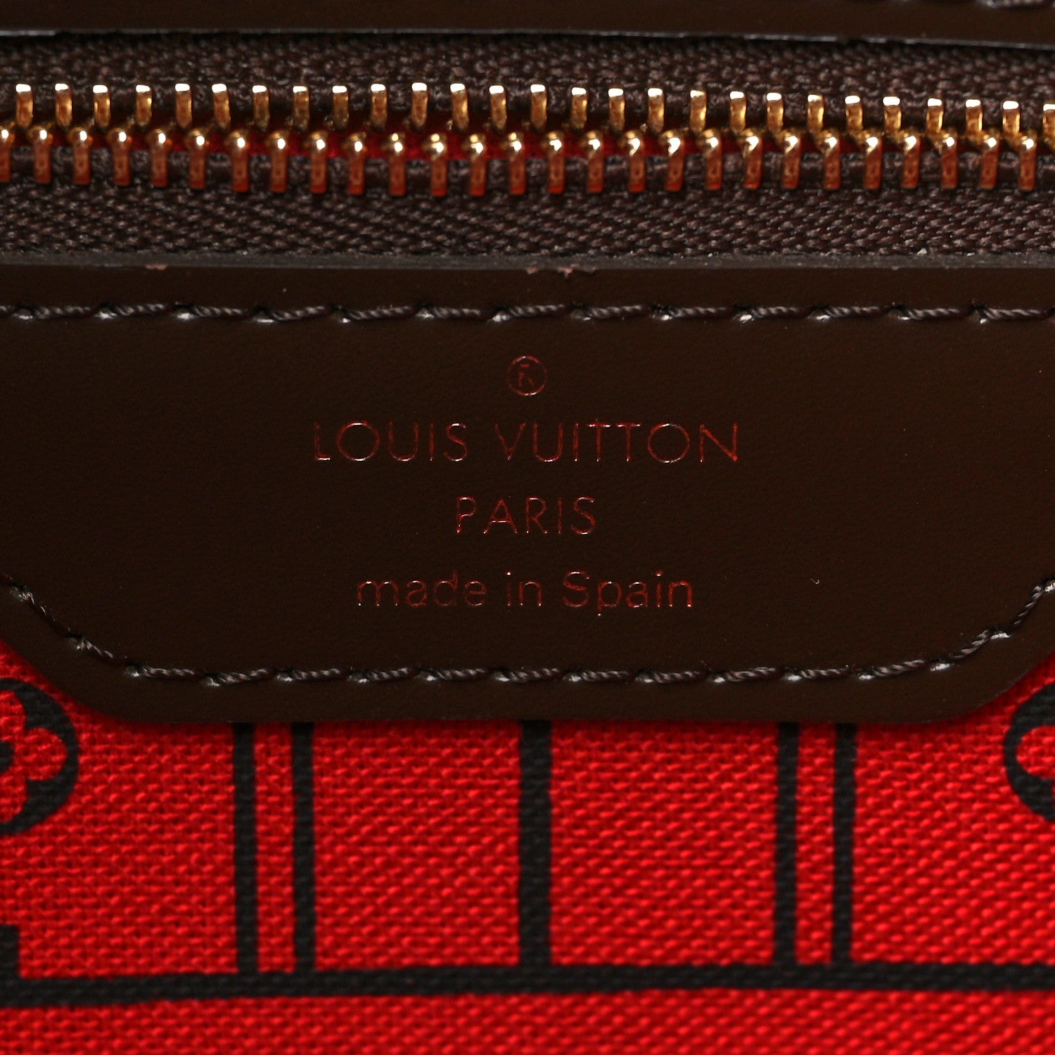 Louis Vuitton Damier Ebene Neverfull MM 6 of 7