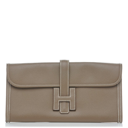 Hermes Epsom Jige Elan 29 Clutch Etoupe 1 of 7