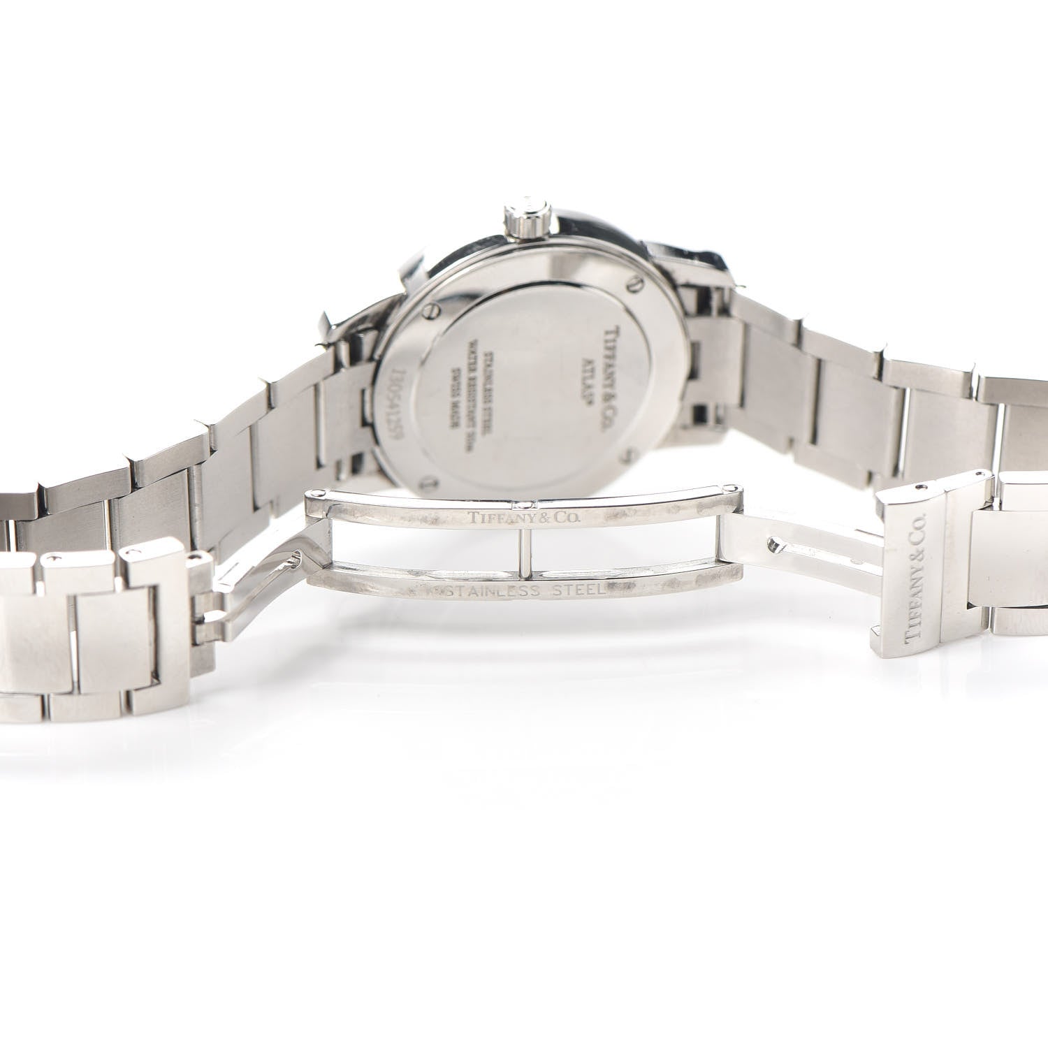 Tiffany Stainless Steel 29mm Atlas 2-Hand Quartz Watch Pink 4 of 6