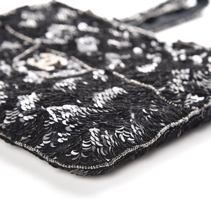 Chanel Sequin CC Evening Bag Black 6 of 12