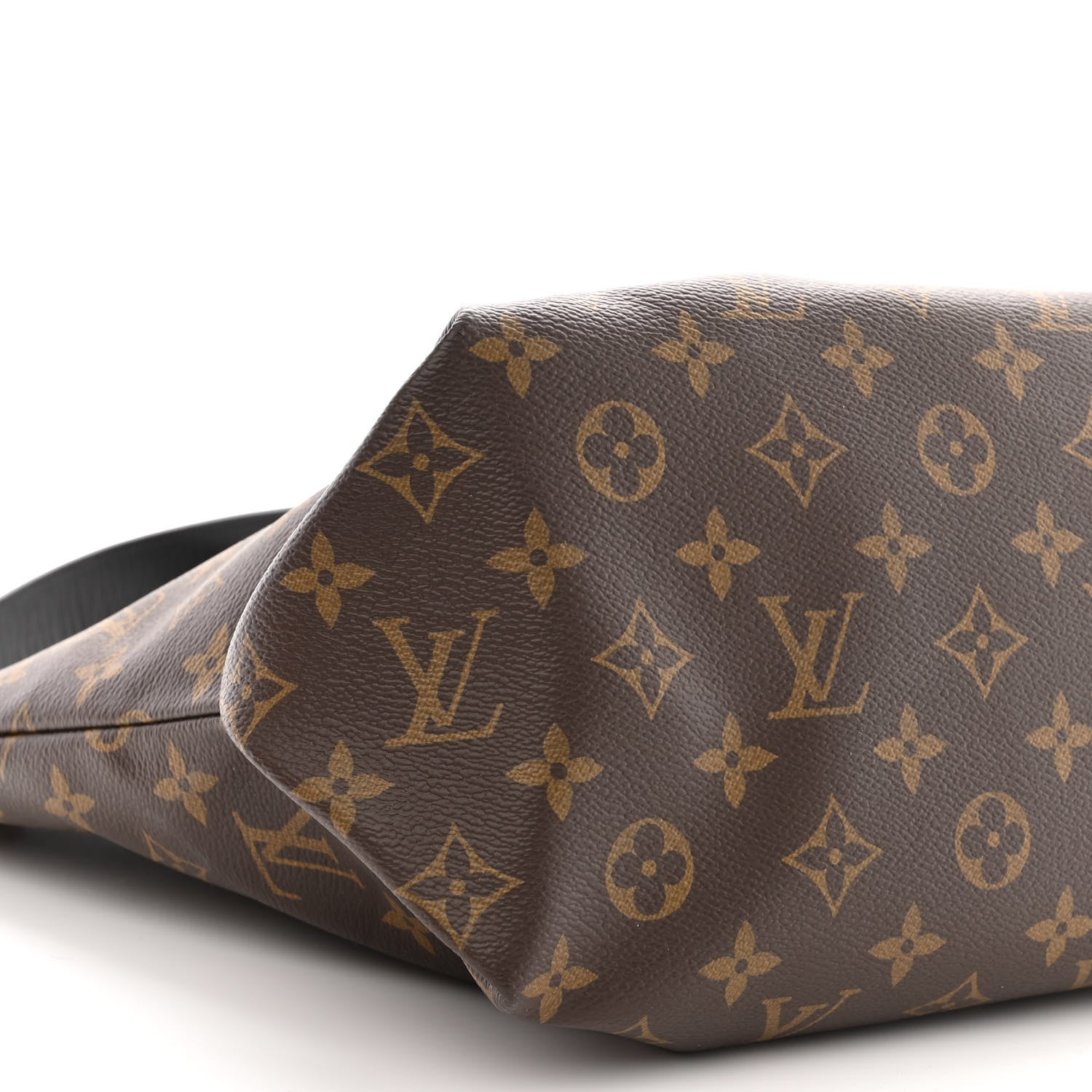 Louis Vuitton Monogram Flower Zipped Tote MM Black 10 of 12