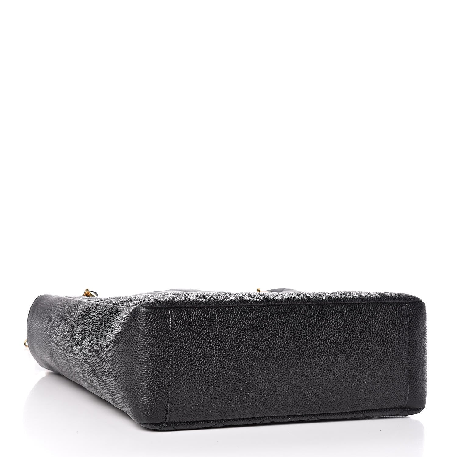 Chanel Caviar Quilted Petit Shopping Tote PST Black 4 of 12