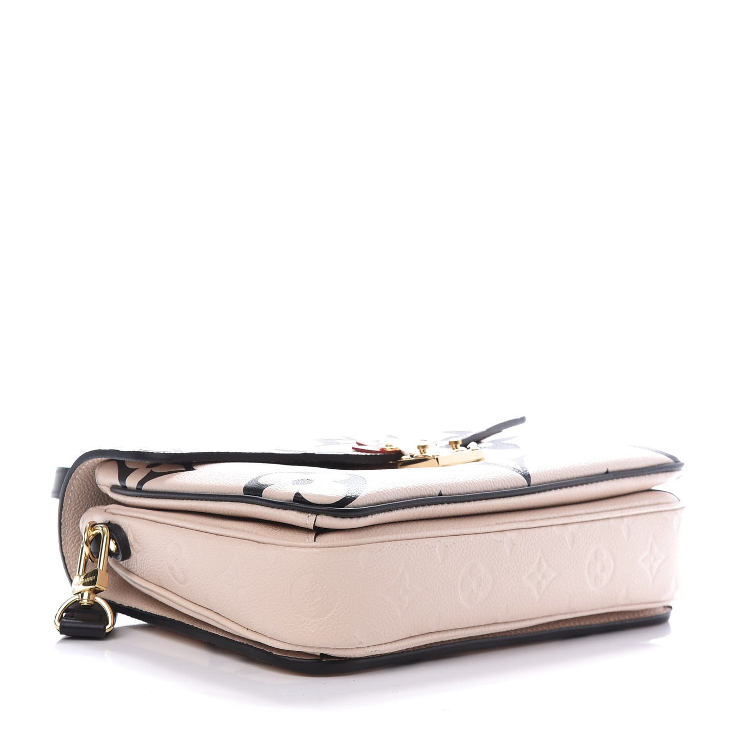 Empreinte Monogram Giant Crafty Pochette Metis Creme Black