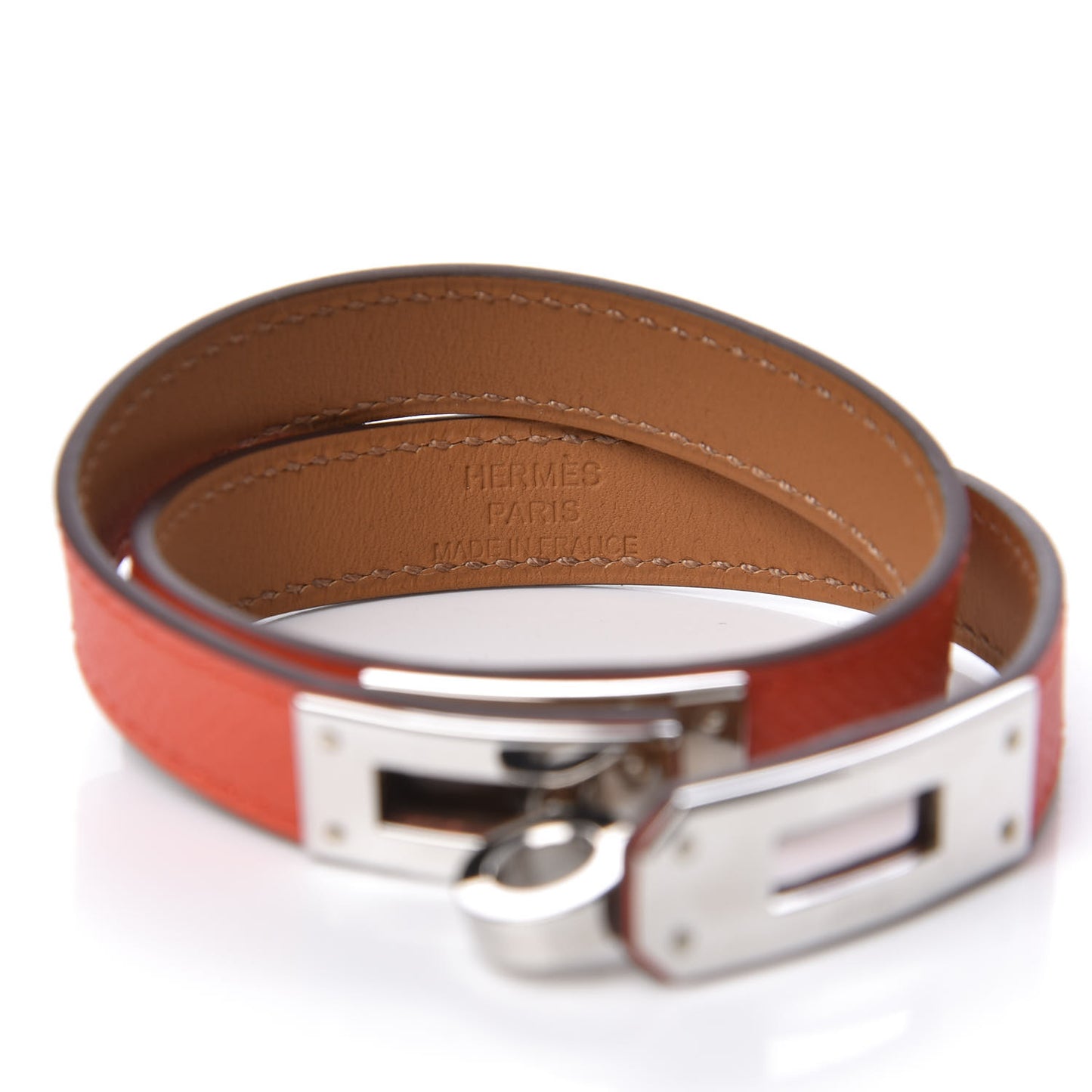 Epsom Kelly Double Tour Bracelet S Rose Jaipur