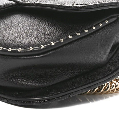 Chanel Caviar Quilted Studded Flap Waist Bag Black 10 of 10