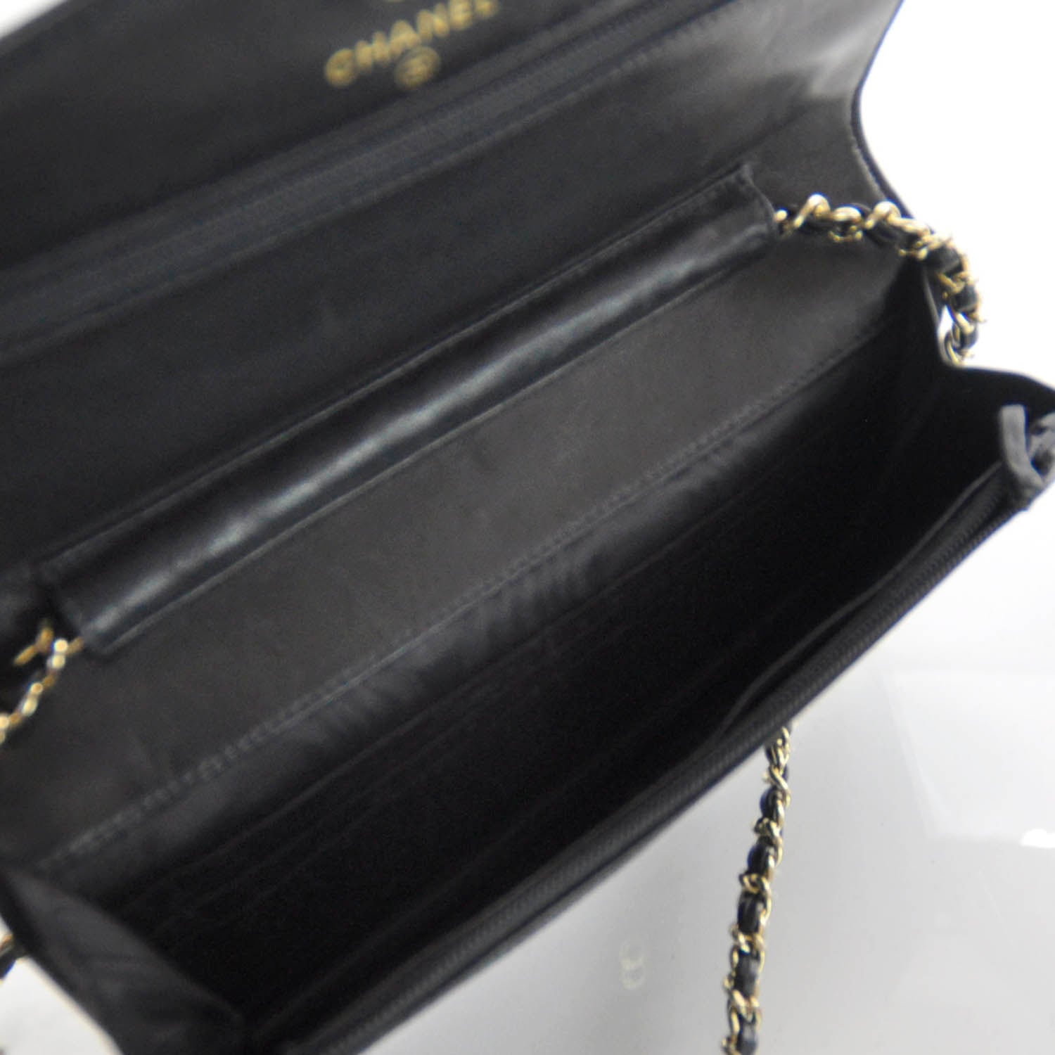 Chanel Caviar Wallet on Chain WOC Black 5 of 8