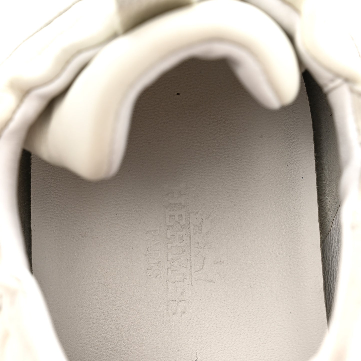 Nappa Suede Goatskin Jet Sneakers 36.5 White