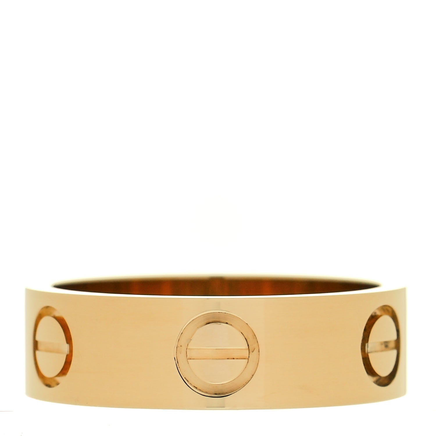 Cartier 18K Yellow Gold 5.5mm LOVE Ring 51 5.75 3 of 5