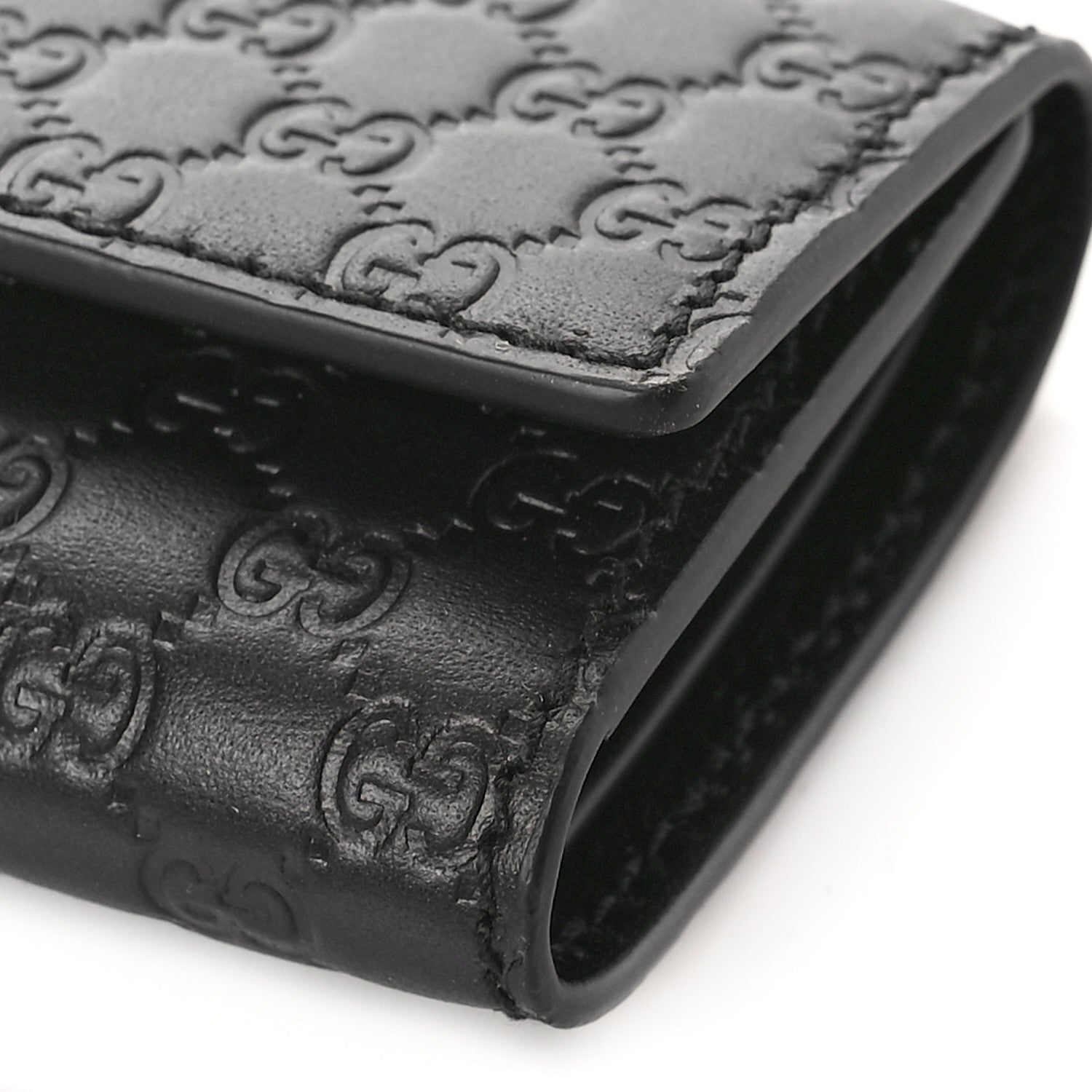 Gucci Microguccissima 6 Key Holder Case Black 8 of 9