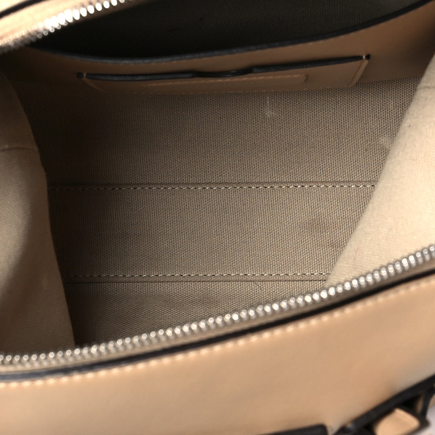 Smooth Calfskin Small Soft Antigona Beige Cappuccino