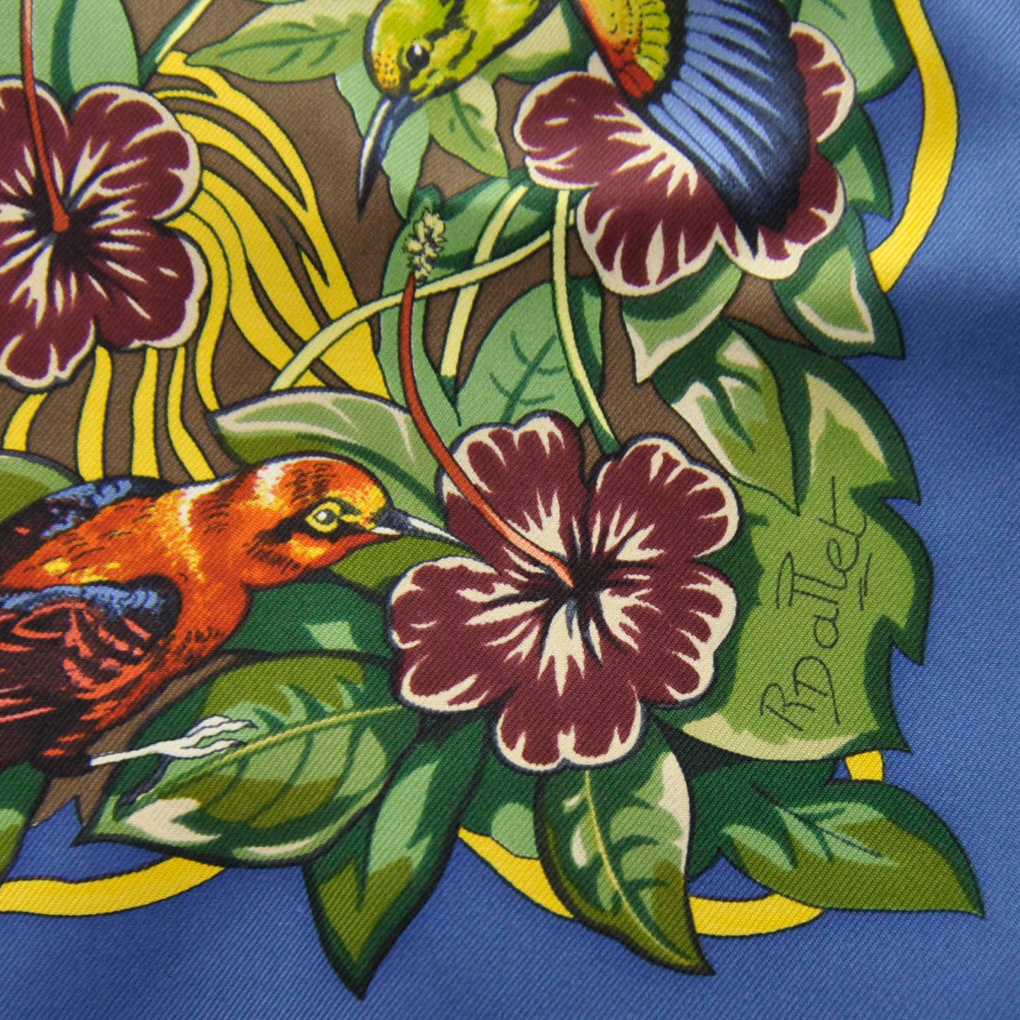 Silk Jungle Love Scarf 90