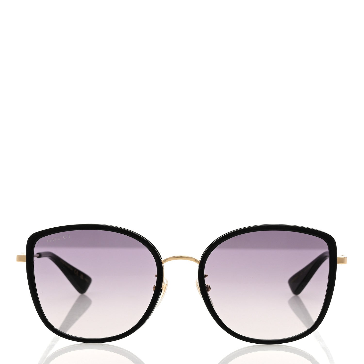 Gucci Cat Eye Sunglasses GG0606SK Black 2 of 7