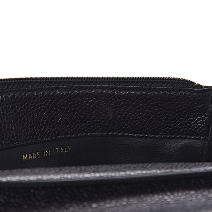 Chanel Caviar Timeless CC Flap Pouch Black 11 of 13