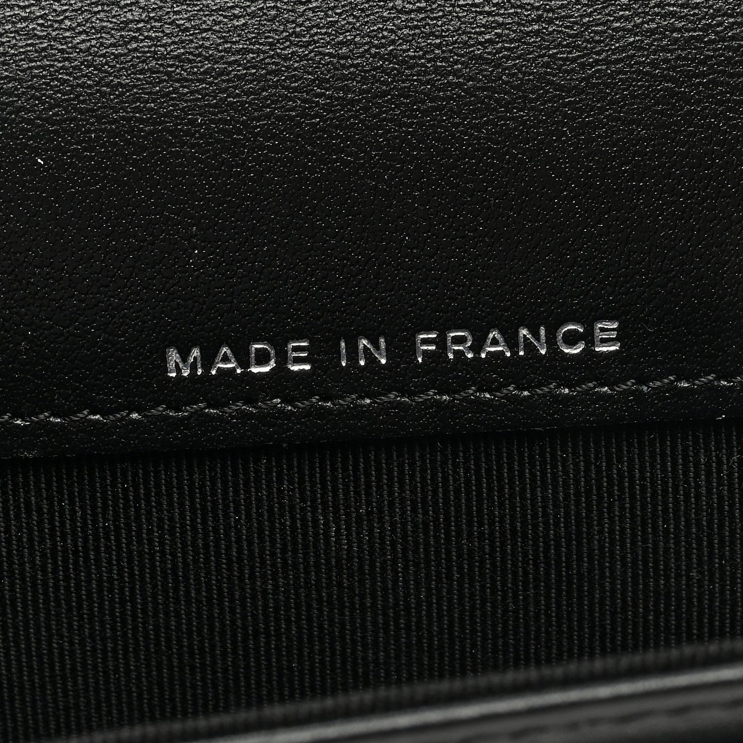 Aged Calfskin Quilted Reissue Flap Card Holder So Black