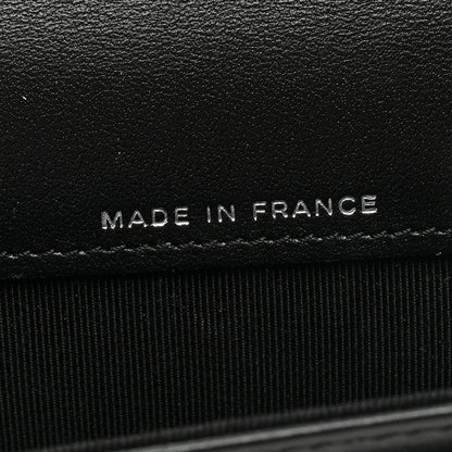 Chanel Aged Calfskin Quilted Reissue Flap Card Holder So Black 7 of 8