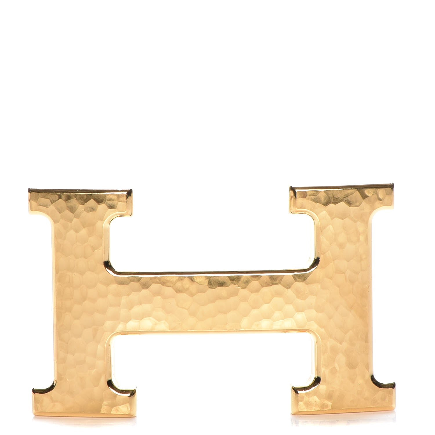 Hermes Martelee 32mm H Belt Buckle Gold 1 of 5