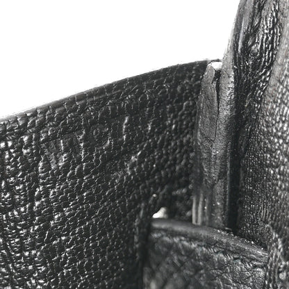 Hermes Togo Birkin 25 Black 7 of 11